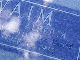 Alberta Louise Swaim