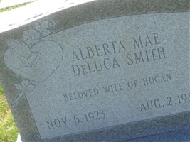 Alberta Mae DeLuca Smith Alberta Mae DeLuca Smith