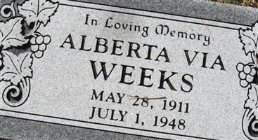 Alberta Via Weeks