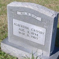Albertha Crosby