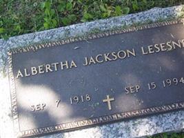 Albertha Jackson Lesesne