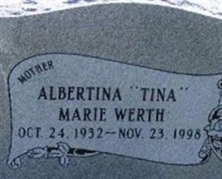 Albertina M Werth