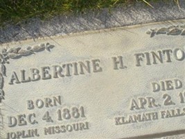 Albertine H Finton