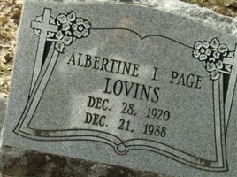 Albertine I Page Lovins Albertine I Page Lovins