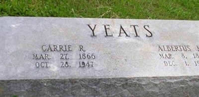 Albertus M. Yeats Albertus M. Yeats