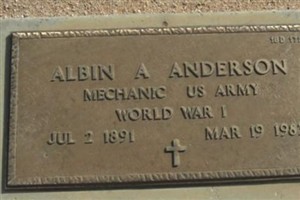 Albin A Anderson