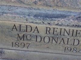 Alda Hazel Reinier McDonald