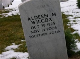 Aldeen M. Lank Wilcox Aldeen M. Lank Wilcox