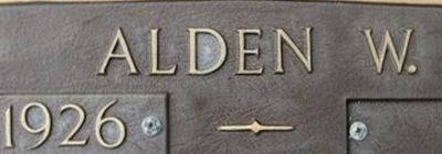 Alden W. Toomey