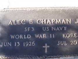 Alec B Chapman, Jr