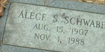 Alece S. Schwabe Alece S. Schwabe