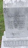 Alecia Adelia Partin Jones Alecia Adelia Partin Jones