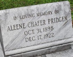 Aleene Chafer Pridgen