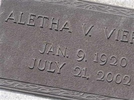 Aletha V. Viersen Aletha V. Viersen