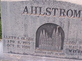 Aletha Wilhelmina Ahlstrom