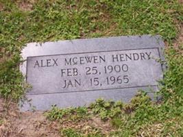 Alex McEwen Hendry