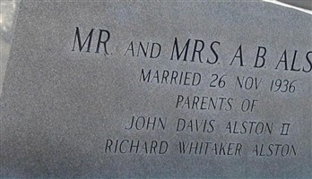 Alexander Burt Alston Alexander Burt Alston
