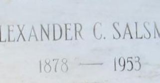 Alexander Campbell "Alec" Salsman Alexander Campbell "Alec" Salsman