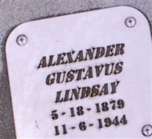 Alexander Gustavus Lindsay