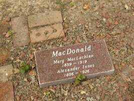 Alexander Innes MacDonald Alexander Innes MacDonald