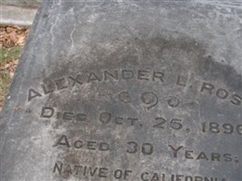 Alexander L. Rossi Alexander L. Rossi