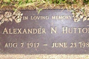 Alexander N. Hutton