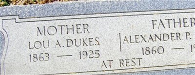 Alexander Parker Dukes Alexander Parker Dukes