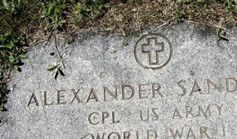 Corp Alexander Sands, Sr