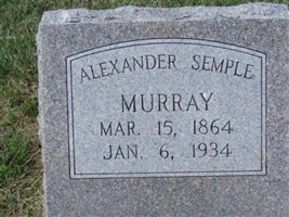 Alexander Semple Murray Alexander Semple Murray