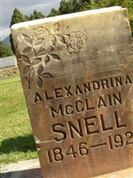 Alexandrina McClain Snell Alexandrina McClain Snell