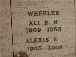 Alexis Ruel Wheeler Alexis Ruel Wheeler