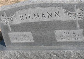 Alf B Riemann