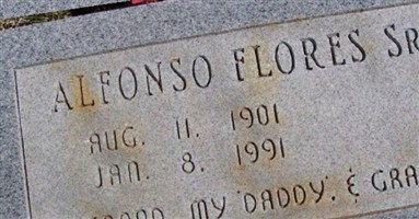 Alfonso Flores, Sr