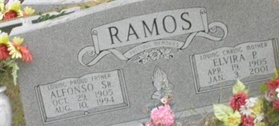 Alfonso "Poncho Chico" Ramos, Sr Alfonso "Poncho Chico" Ramos, Sr