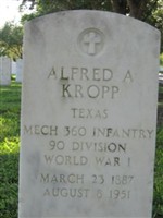 Alfred A Kropp