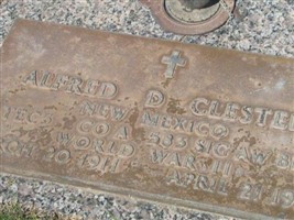 Alfred D Clester Alfred D Clester