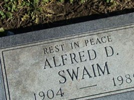 Alfred D. Swaim Alfred D. Swaim