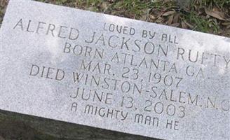 Alfred Jackson Rufty, Sr