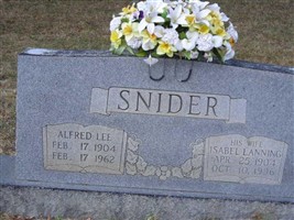 Alfred Lee Snider, Sr