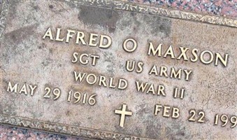 Alfred Oliver Maxson