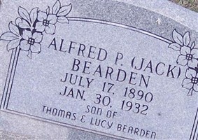 Alfred P. Jack Bearden Alfred P. Jack Bearden