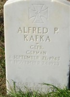 ALFRED P KAFKA ALFRED P KAFKA