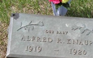 Alfred R Knaup Alfred R Knaup
