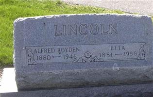 Alfred Royden "Roy" Lincoln