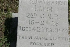 Alfred Wainwright Haigh