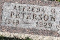 Alfreda G Peterson Alfreda G Peterson