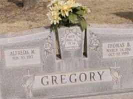 Alfreda May Rea Gregory Alfreda May Rea Gregory