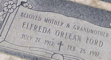 Alfreda Orlean Ford