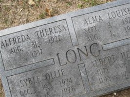 Alfreda Theresa Long Alfreda Theresa Long