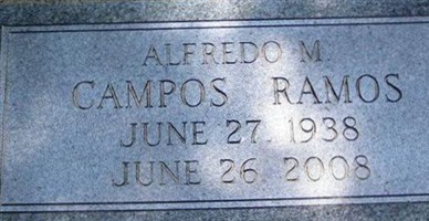 Alfredo M Campos Ramos Alfredo M Campos Ramos